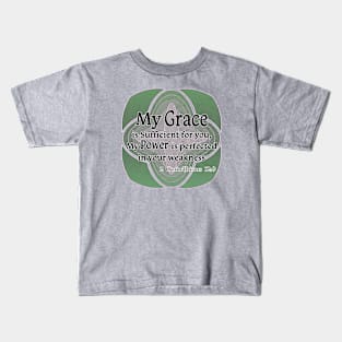 My Grace is Sufficient 3 Kids T-Shirt